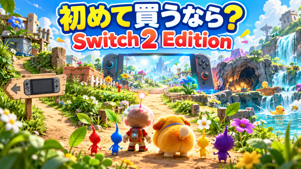 初めてピクミン4を買うならSwitch2 Editionがおすすめ？画像