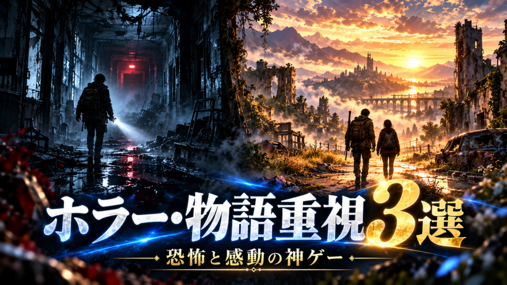 PS5の神ゲーおすすめ3選【ホラー・ストーリー重視】画像