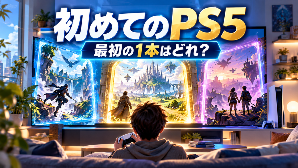 PS5を初めて買った人におすすめの神ゲーは？画像