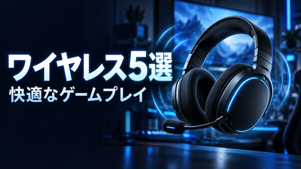 PS5のワイヤレスヘッドセットおすすめ5選画像