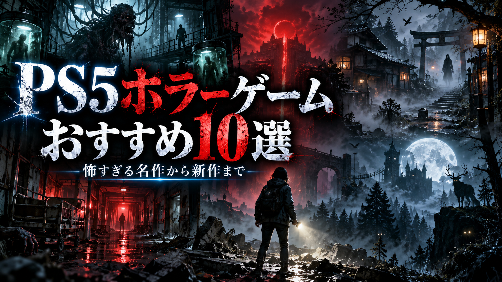 PS5のホラーゲームおすすめ10選｜怖すぎる名作から新作まで