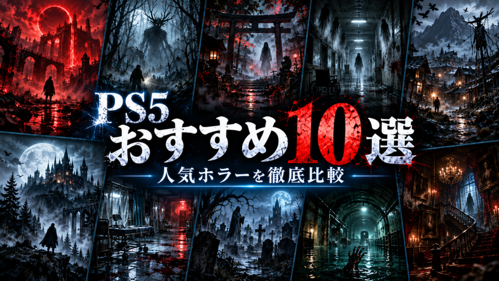 PS5のホラーゲームおすすめ10選｜人気ソフトを一覧で比較画像