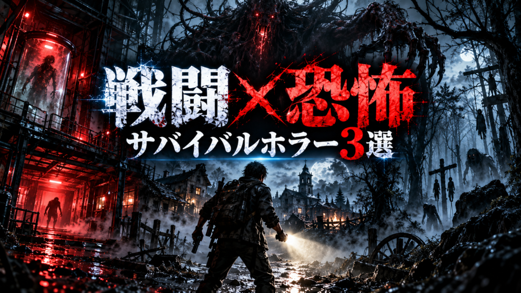 PS5のサバイバルホラーおすすめ3選｜戦闘と恐怖を楽しむ名作画像