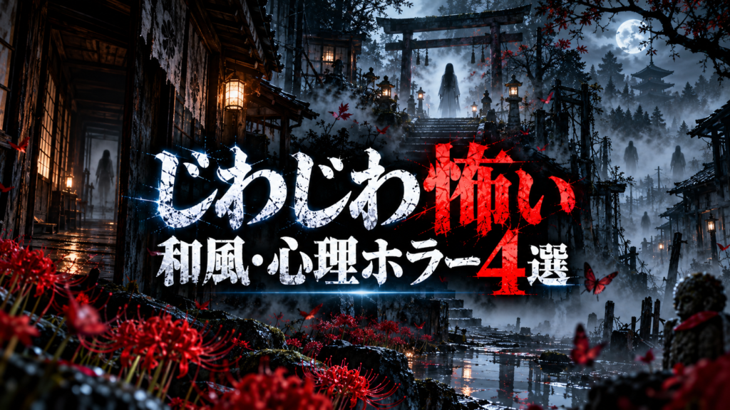 PS5の和風・心理ホラーおすすめ4選｜じわじわ怖い名作を厳選画像