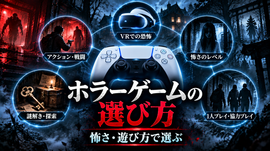 PS5のホラーゲームの選び方｜購入前に確認したいポイント画像