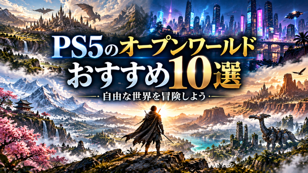 PS5のオープンワールドおすすめ10選画像
