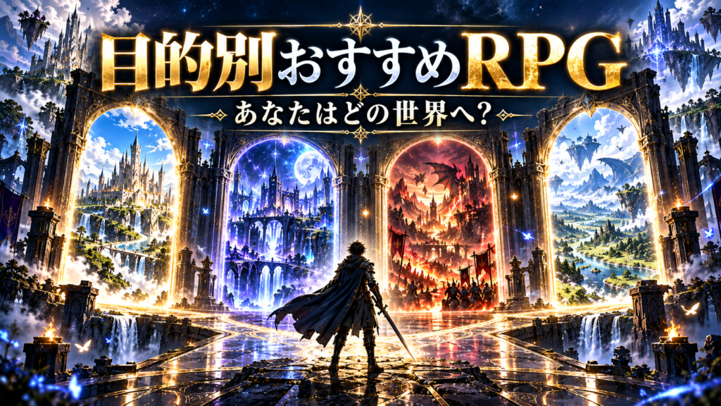 目的別に選ぶならどのPS5 RPGがおすすめ？画像