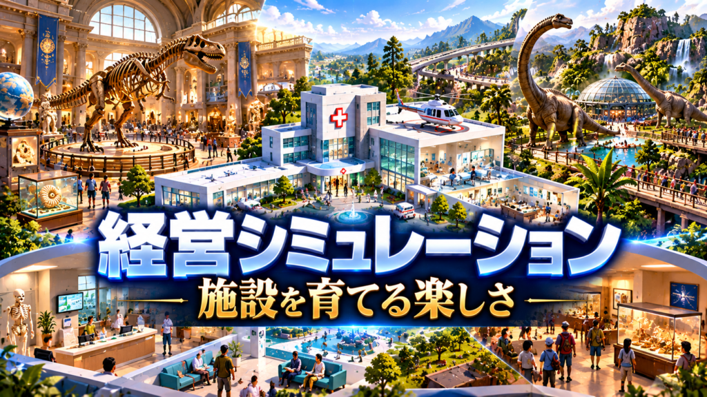 経営・施設運営が楽しめるPS5のおすすめシミュレーションゲーム3選画像