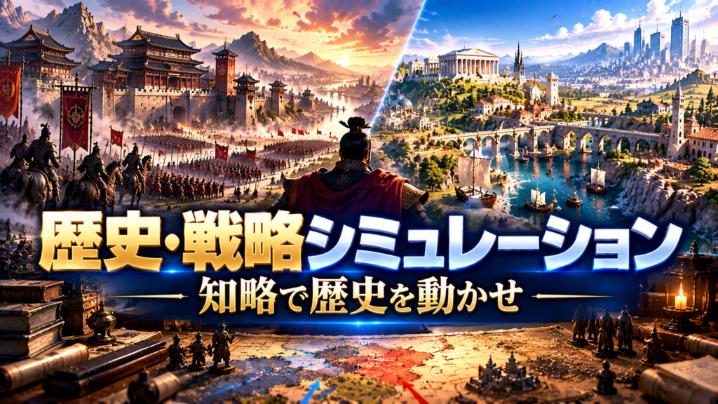 歴史・戦略を楽しめるPS5のおすすめシミュレーションゲーム2選画像
