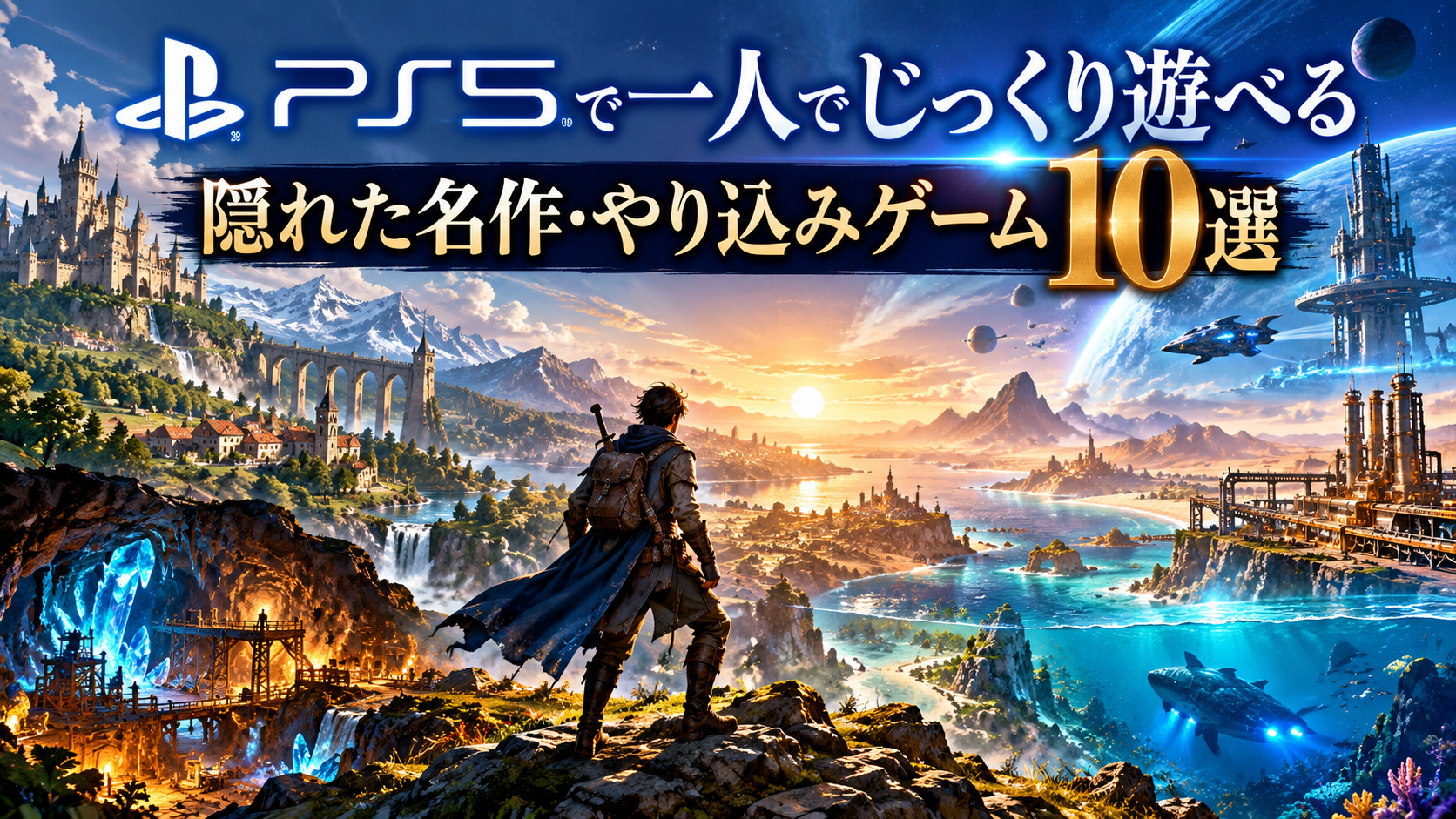 PS5で一人でじっくり遊べるゲームおすすめ10選|隠れた名作・やり込み作品を厳選