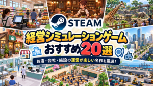 【2026年版】Steamの経営シミュレーションゲームおすすめ20選！お店・会社・施設の運営が楽しい名作を厳選