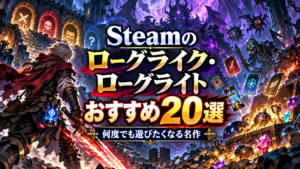 【2026年版】Steamのローグライク・ローグライトおすすめ20選！何度でも遊びたくなる名作