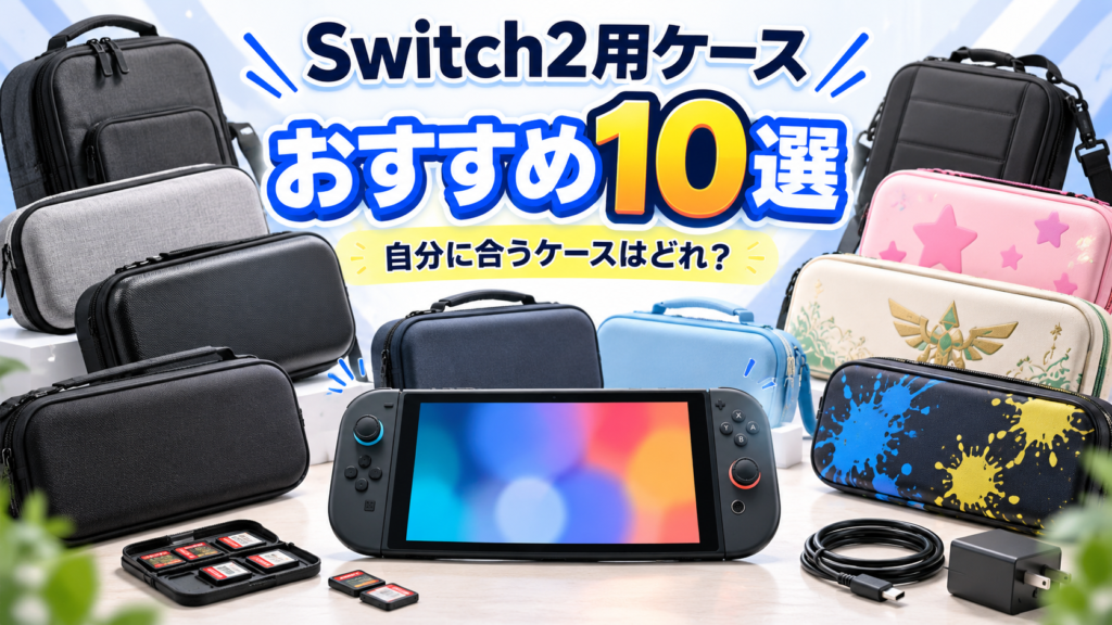 Switch2用ケースおすすめ10選画像
