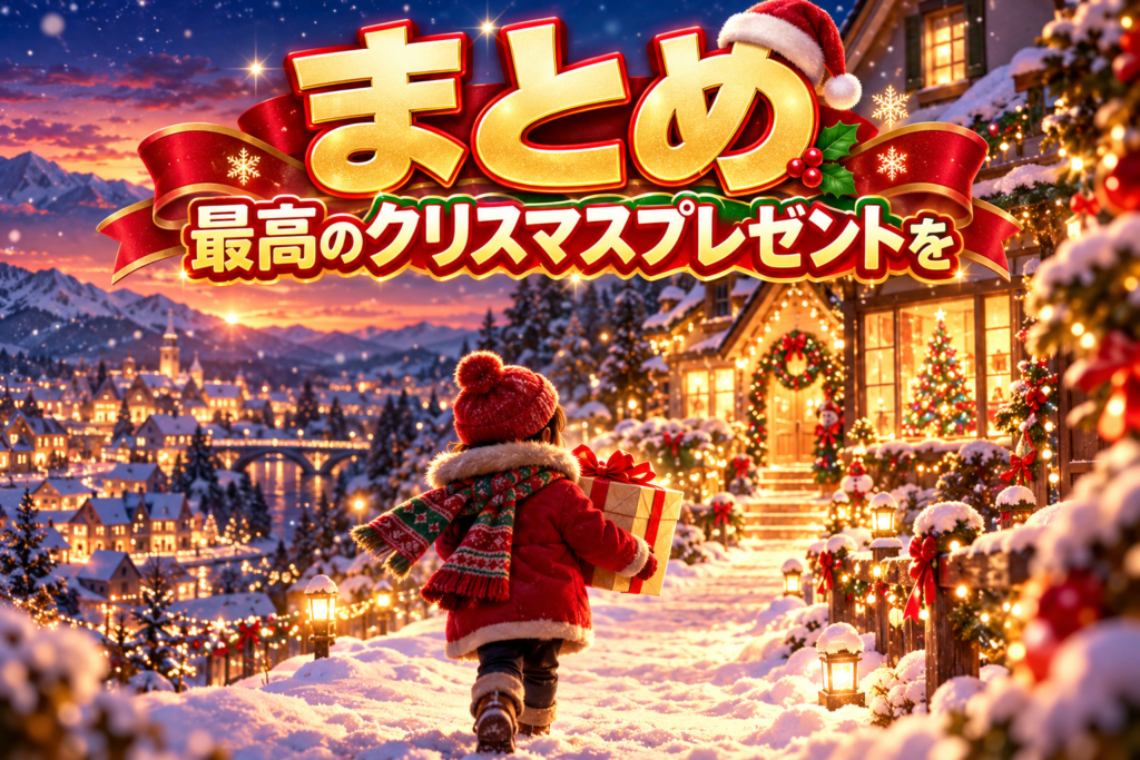 まとめ|Switch2のクリスマスプレゼントは子どもの年齢や好みに合わせて選ぼう画像