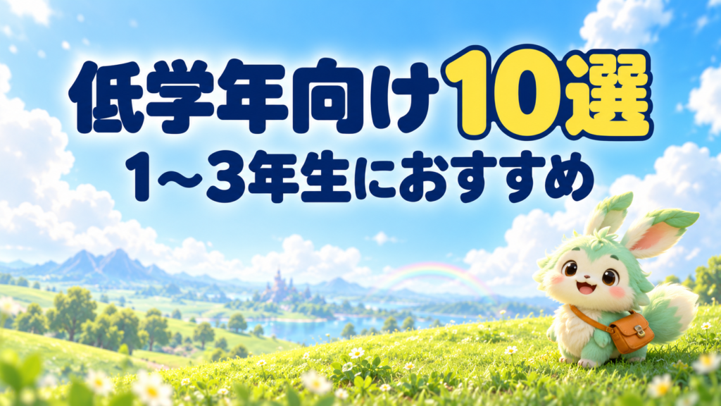 小学校低学年(1〜3年生)におすすめのSwitch2ゲーム10選画像
