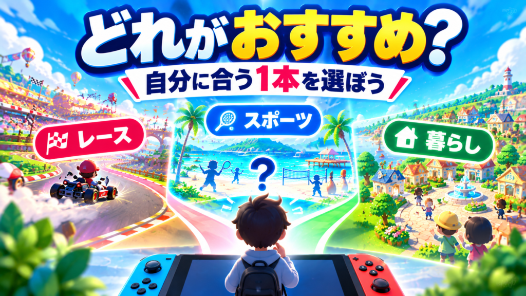 選べるソフトセットはどれがおすすめ？画像