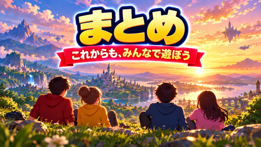 まとめ|Switch2のおすそわけ通信でソフト1本からみんなで楽しもう画像
